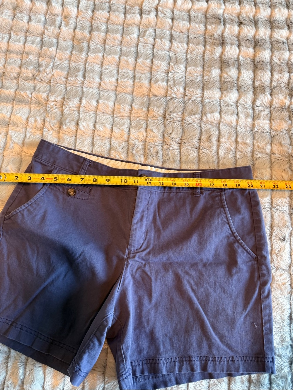 Dockers Navy Women's Casual Shorts SIZE 16 - Picture 4 of 9